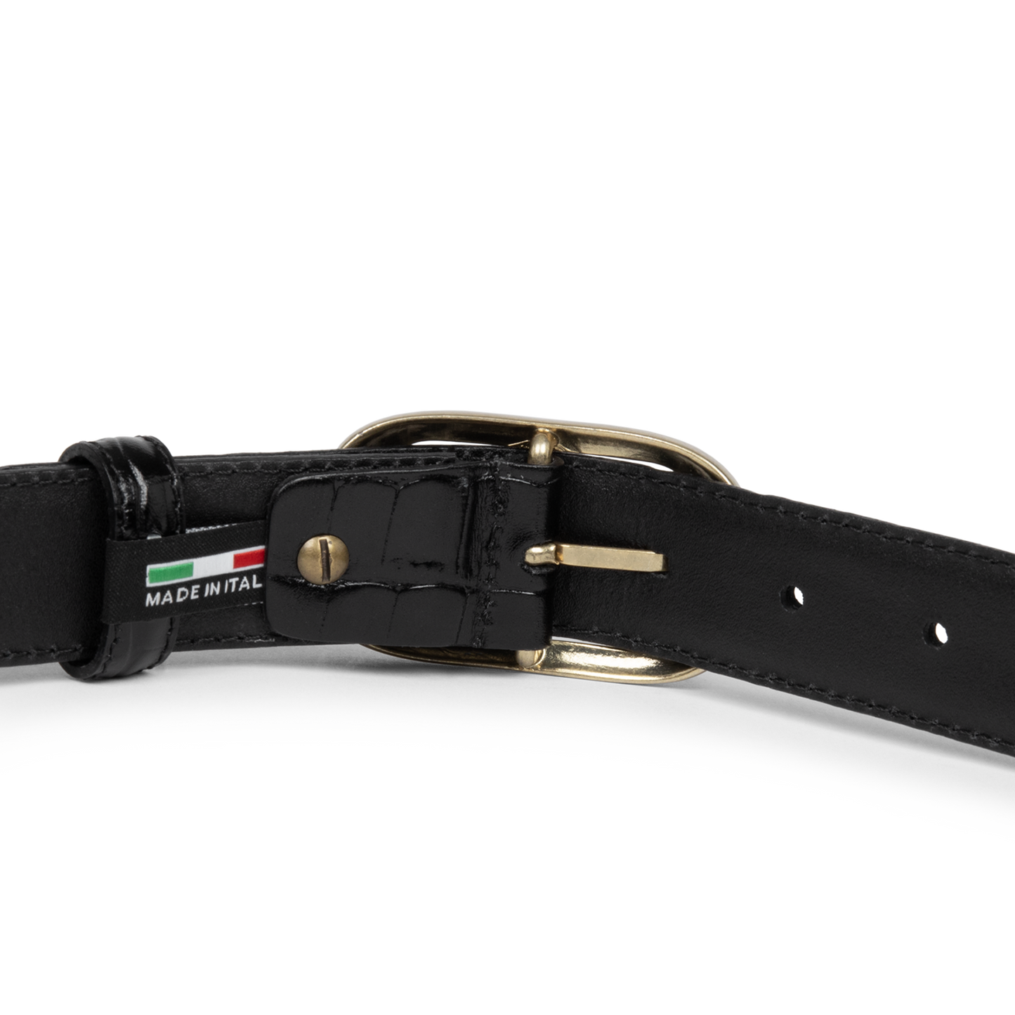 Ceinture - Ceinture Cuir Croco Femme
