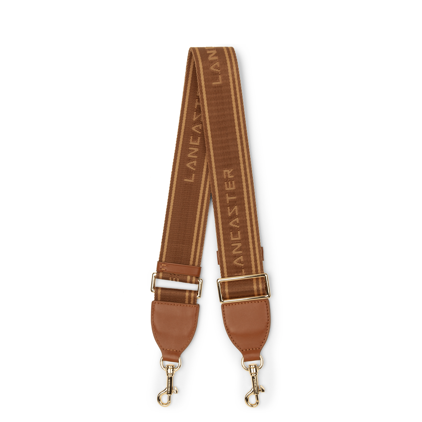 bandoulière - accessoire textile #couleur_camel-beige