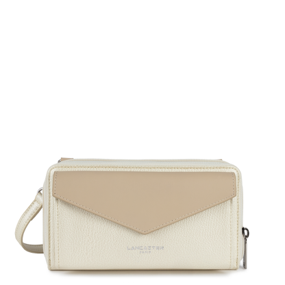 pochette smartphone - maya #couleur_blanc-nacr