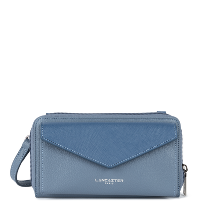pochette smartphone - maya #couleur_bleu-cendre
