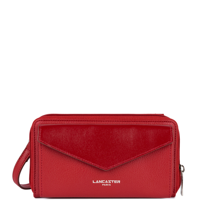 Pochette smartphone - Maya #couleur_carmin
