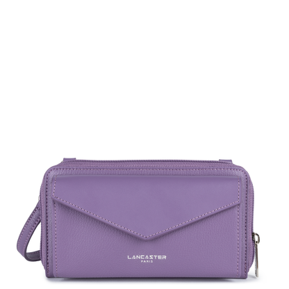 Pochette smartphone - Maya #couleur_mauve-fonc