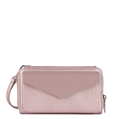 pochette smartphone - maya #couleur_rose-nacr