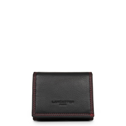 porte-monnaie - soft vintage homme #couleur_noir-rouge