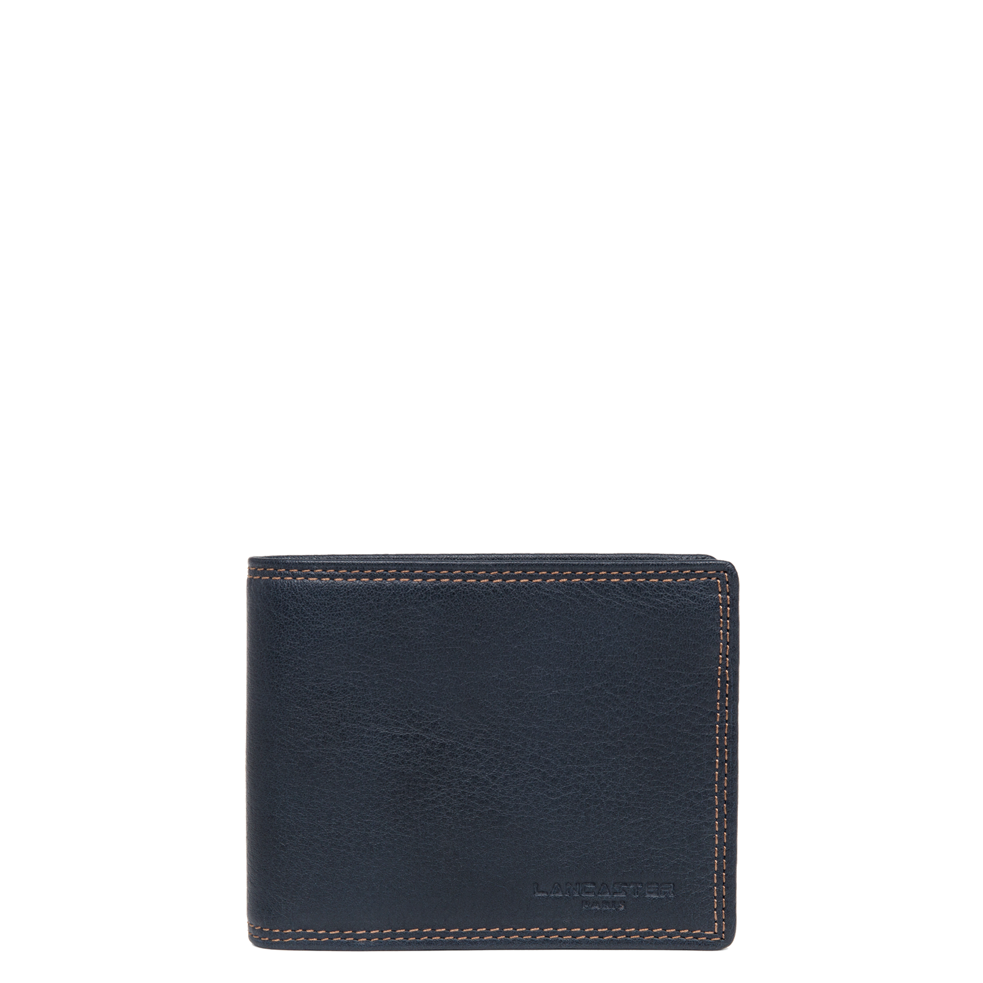 porte-cartes - soft vintage homme #couleur_bleu-fonc-camel