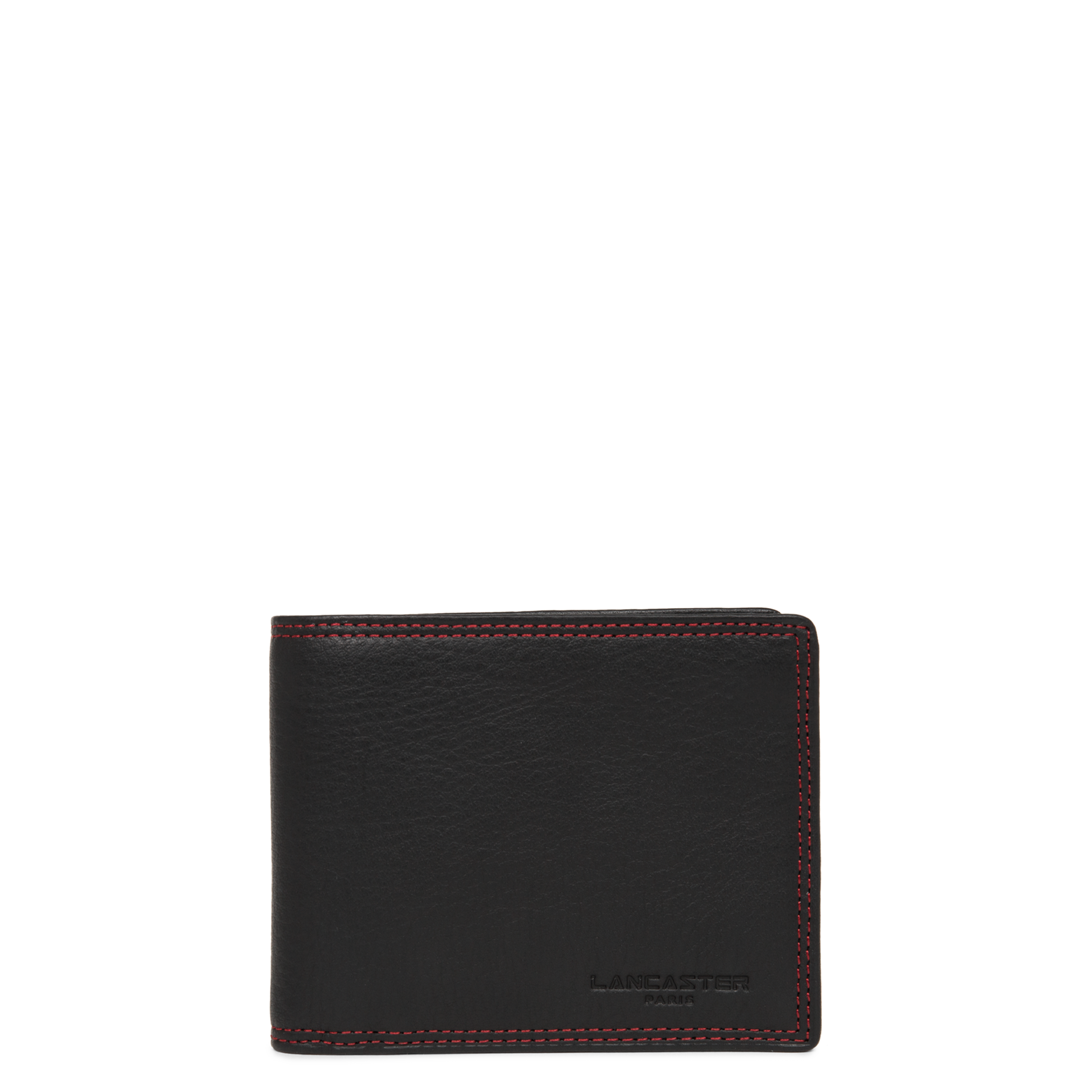 porte-cartes - soft vintage homme #couleur_noir-rouge