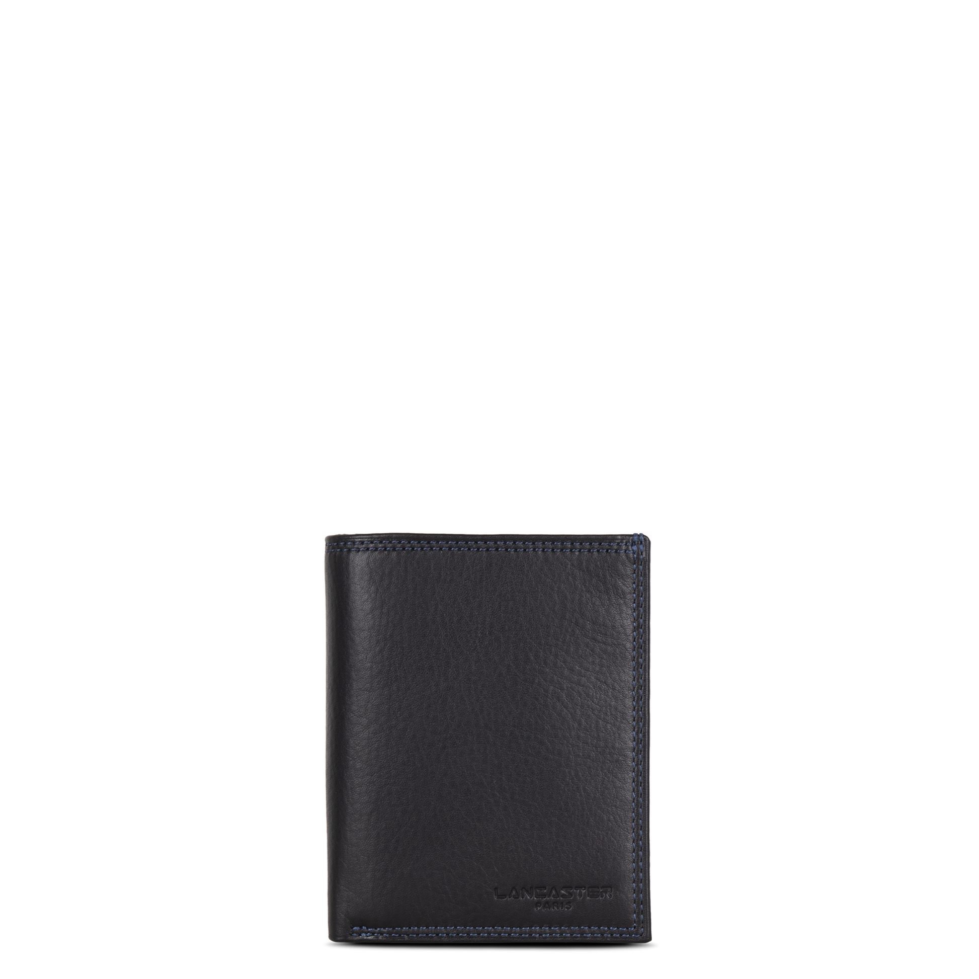 portefeuille - soft vintage homme #couleur_noir-bleu
