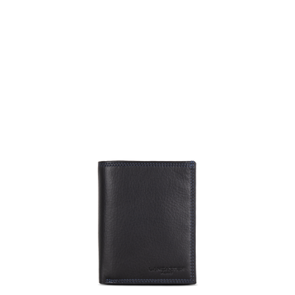 portefeuille - soft vintage homme #couleur_noir-bleu