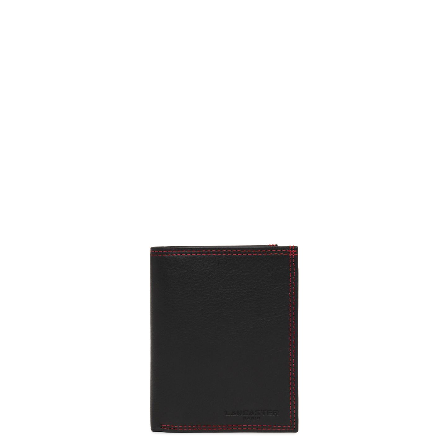 portefeuille - soft vintage homme #couleur_noir-rouge