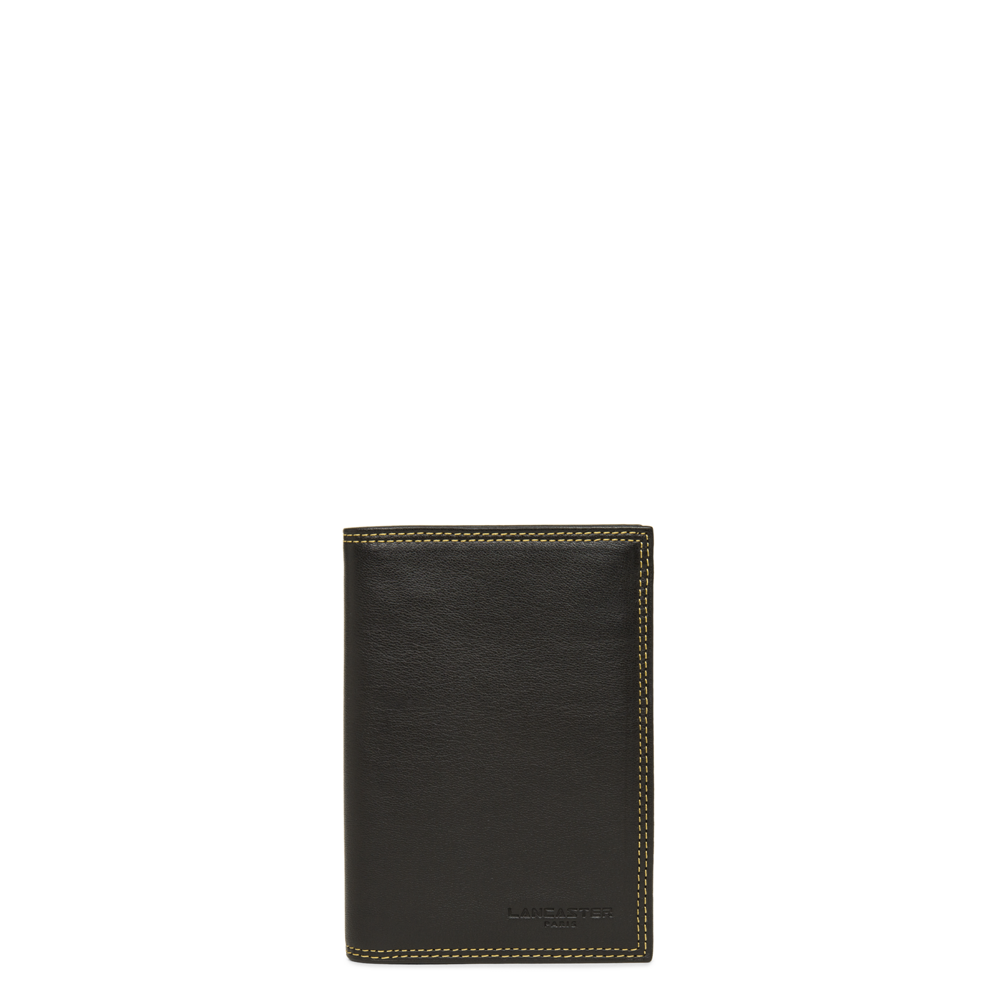 grand portefeuille - soft vintage homme #couleur_marron-jaune