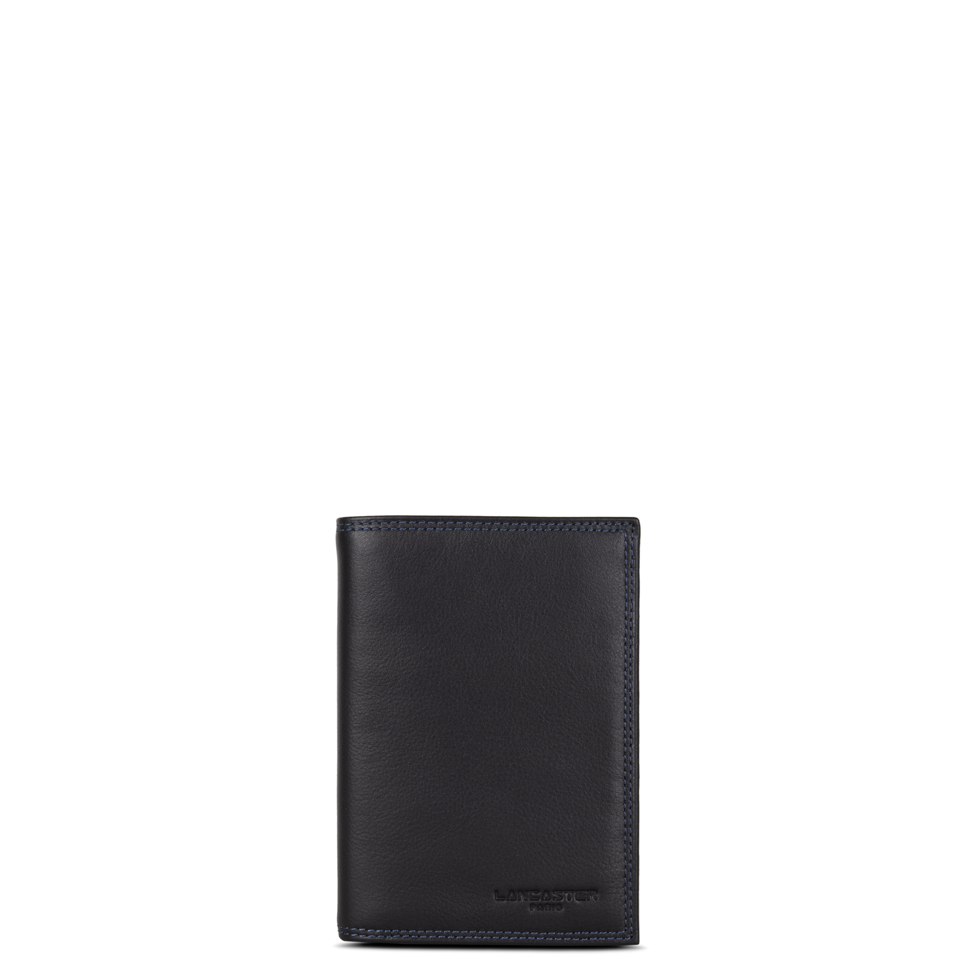 grand portefeuille - soft vintage homme #couleur_noir-bleu