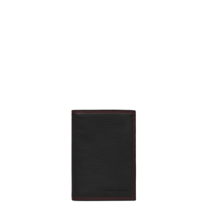 grand portefeuille - soft vintage homme #couleur_noir-rouge