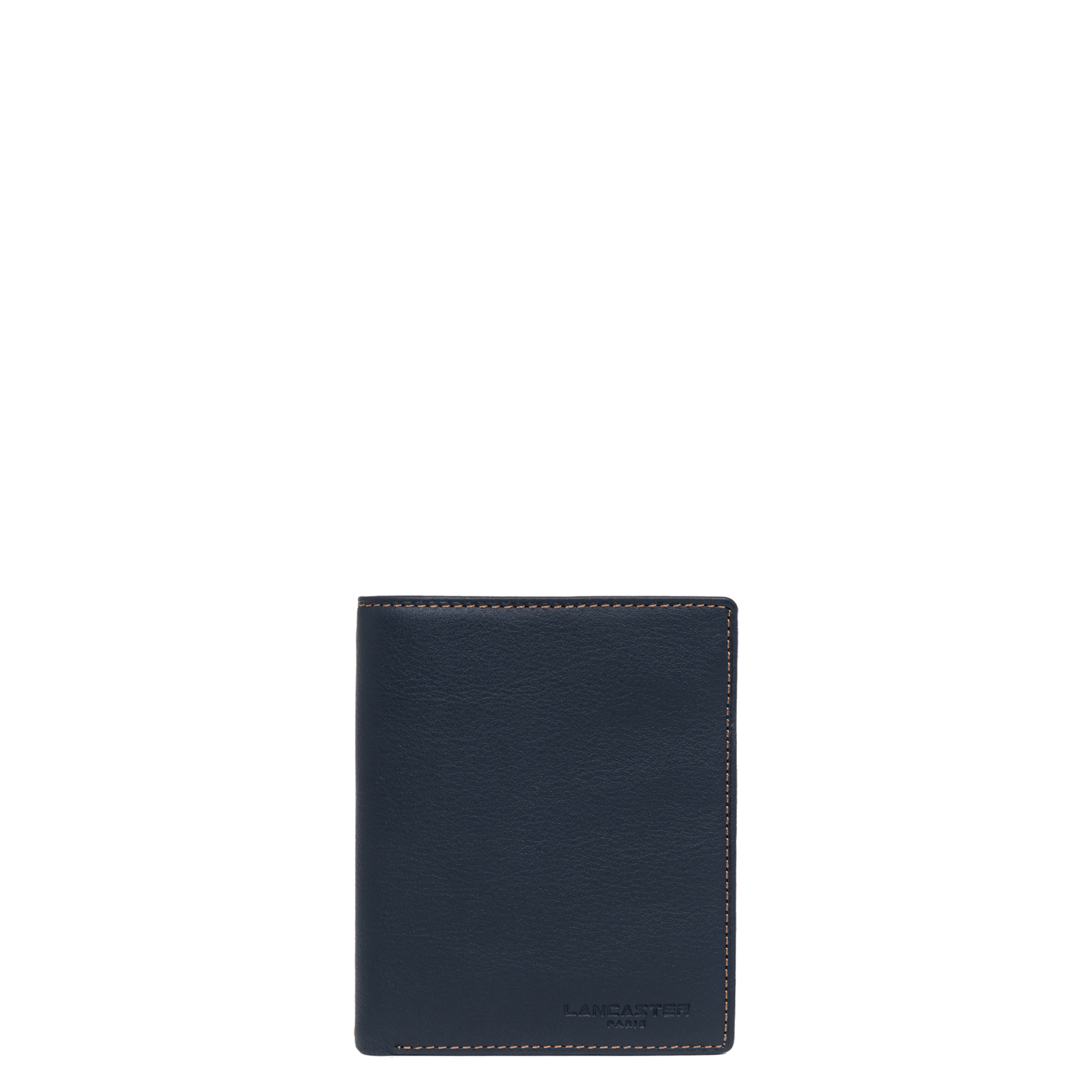 portefeuille - soft vintage homme #couleur_bleu-fonce-camel