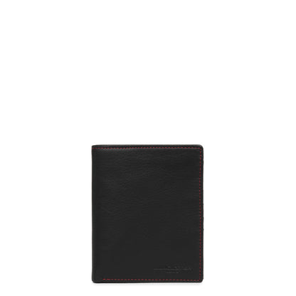 portefeuille - soft vintage homme #couleur_noir-rouge