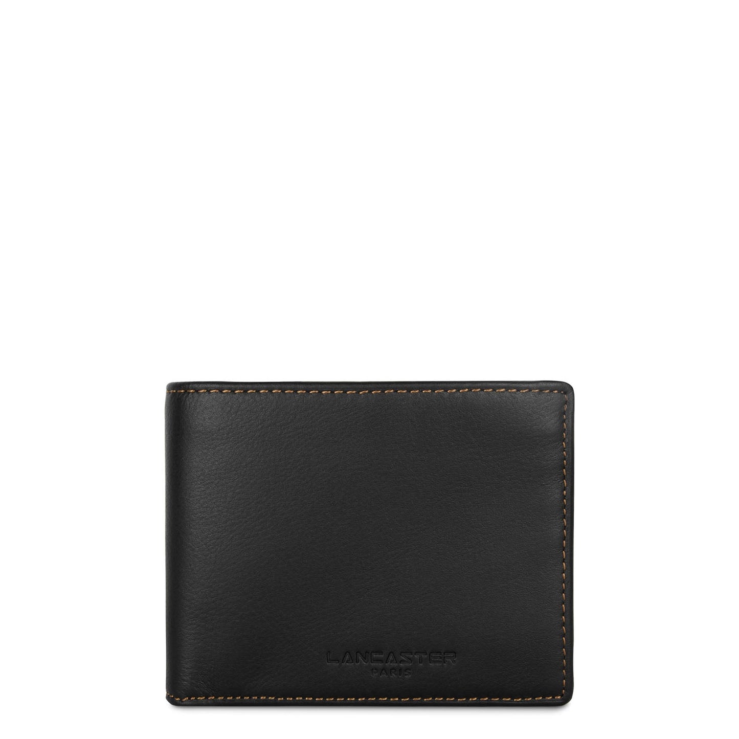 petit porte-cartes - soft vintage homme #couleur_noir-camel