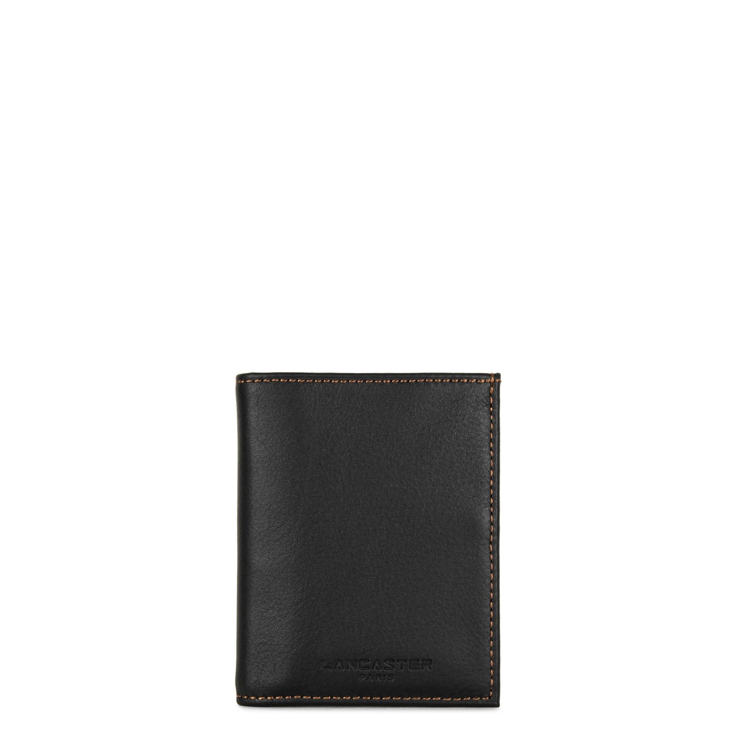 petit portefeuille - soft vintage homme #couleur_noir-camel