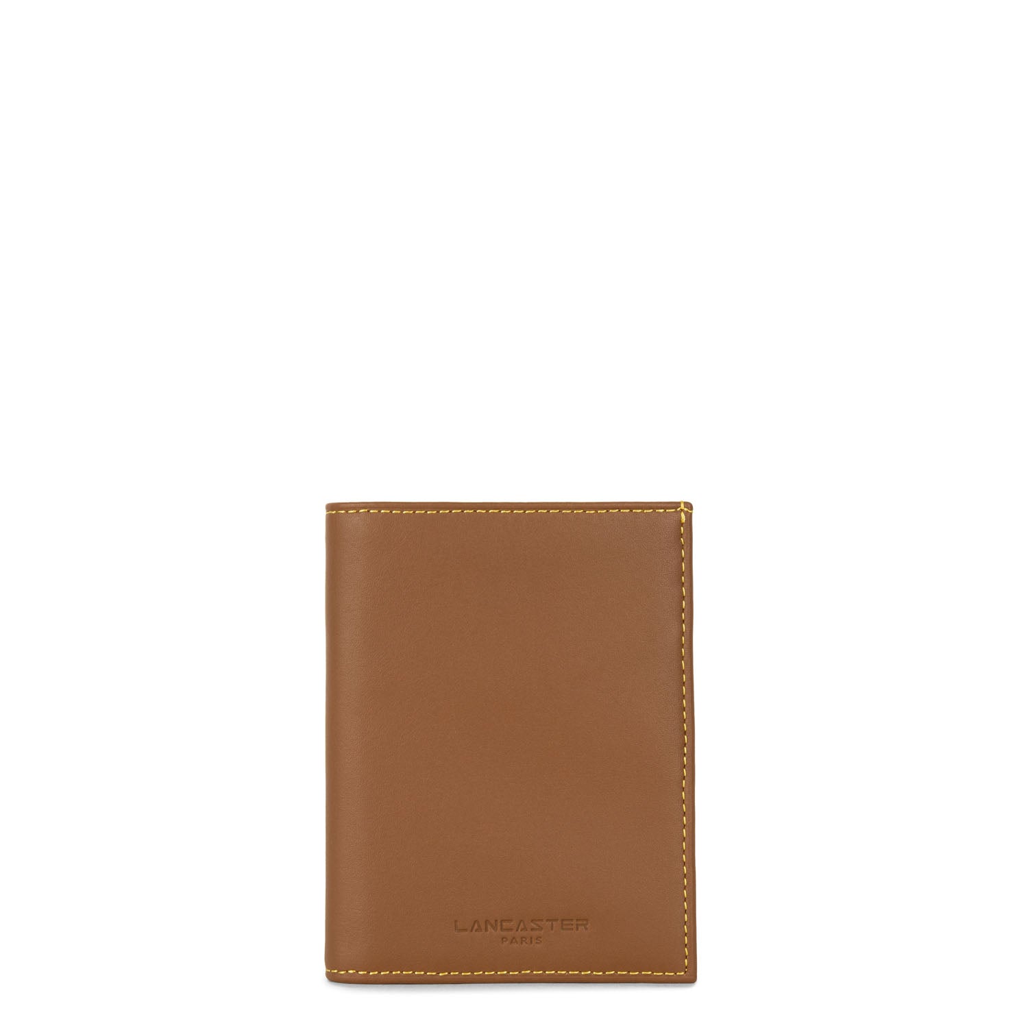 portefeuille - soft vintage homme #couleur_camel-jaune