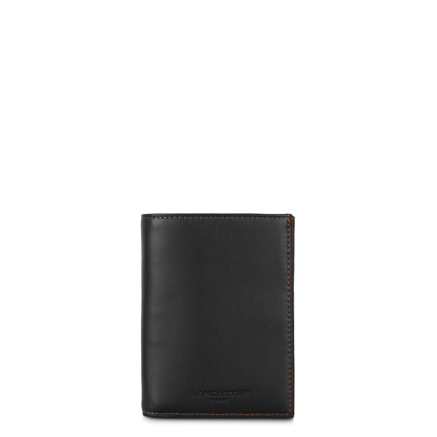 portefeuille - soft vintage homme #couleur_noir-camel