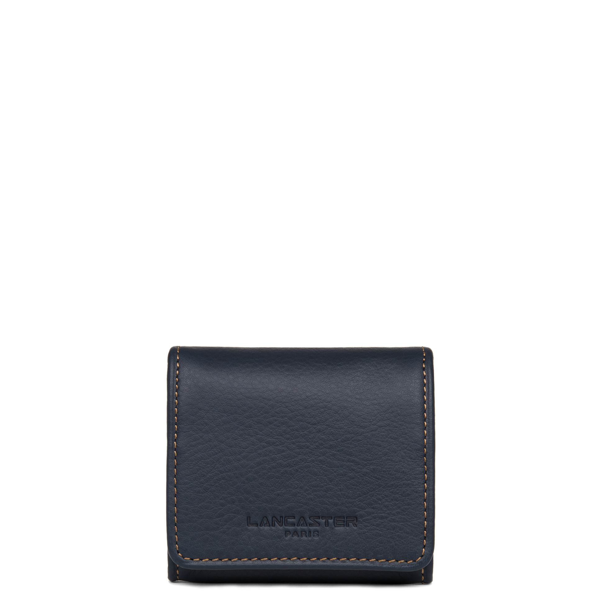 porte-monnaie - soft vintage homme #couleur_bleu-fonce-camel