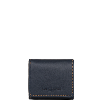 porte-monnaie - soft vintage homme #couleur_bleu-fonce-camel