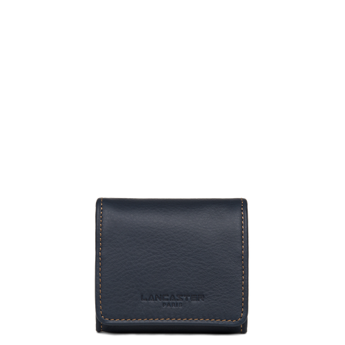 porte-monnaie - soft vintage homme #couleur_bleu-fonce-camel