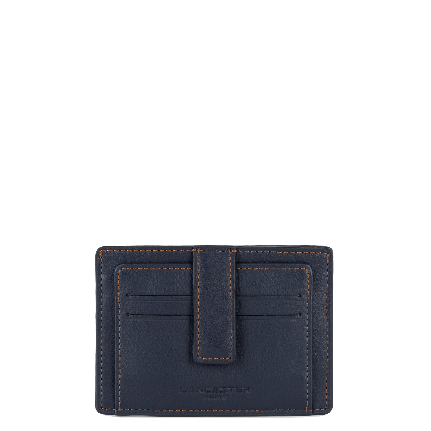 porte-cartes - soft vintage homme #couleur_bleu-fonc-camel