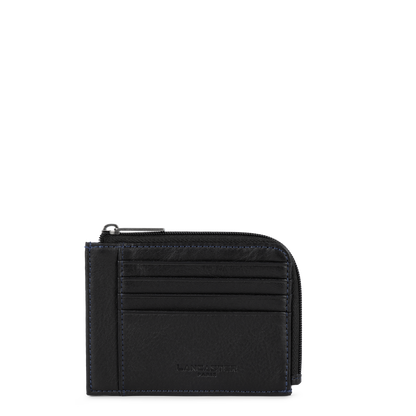 porte-cartes - soft vintage homme #couleur_noir-bleu