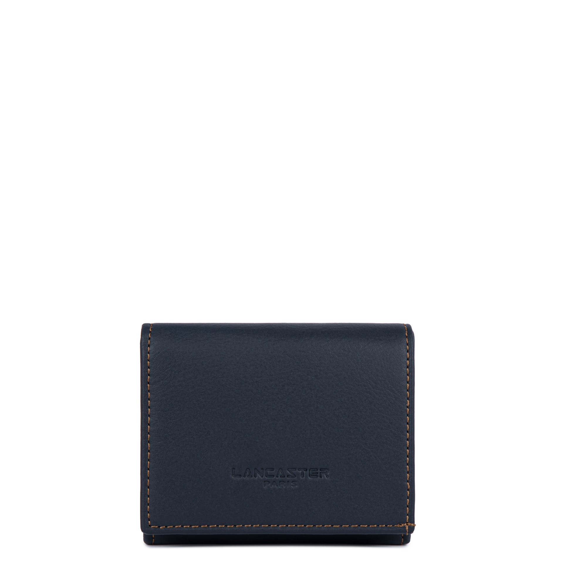 porte-monnaie - soft vintage homme #couleur_bleu-fonc-camel