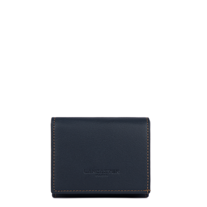 porte-monnaie - soft vintage homme #couleur_bleu-fonc-camel