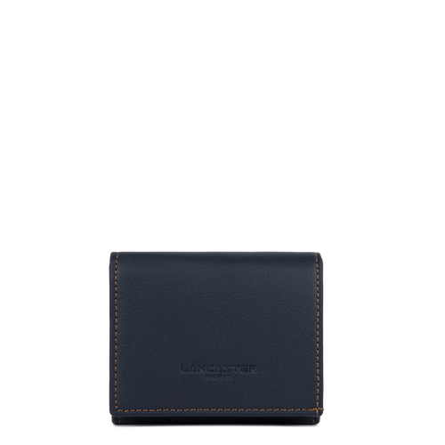 porte-monnaie - soft vintage homme #couleur_bleu-fonc-camel