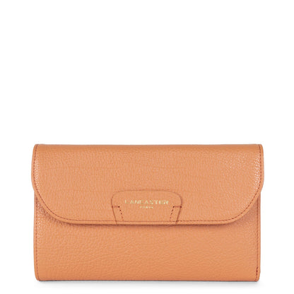 portefeuille compagnon dos à dos - dune #couleur_blush