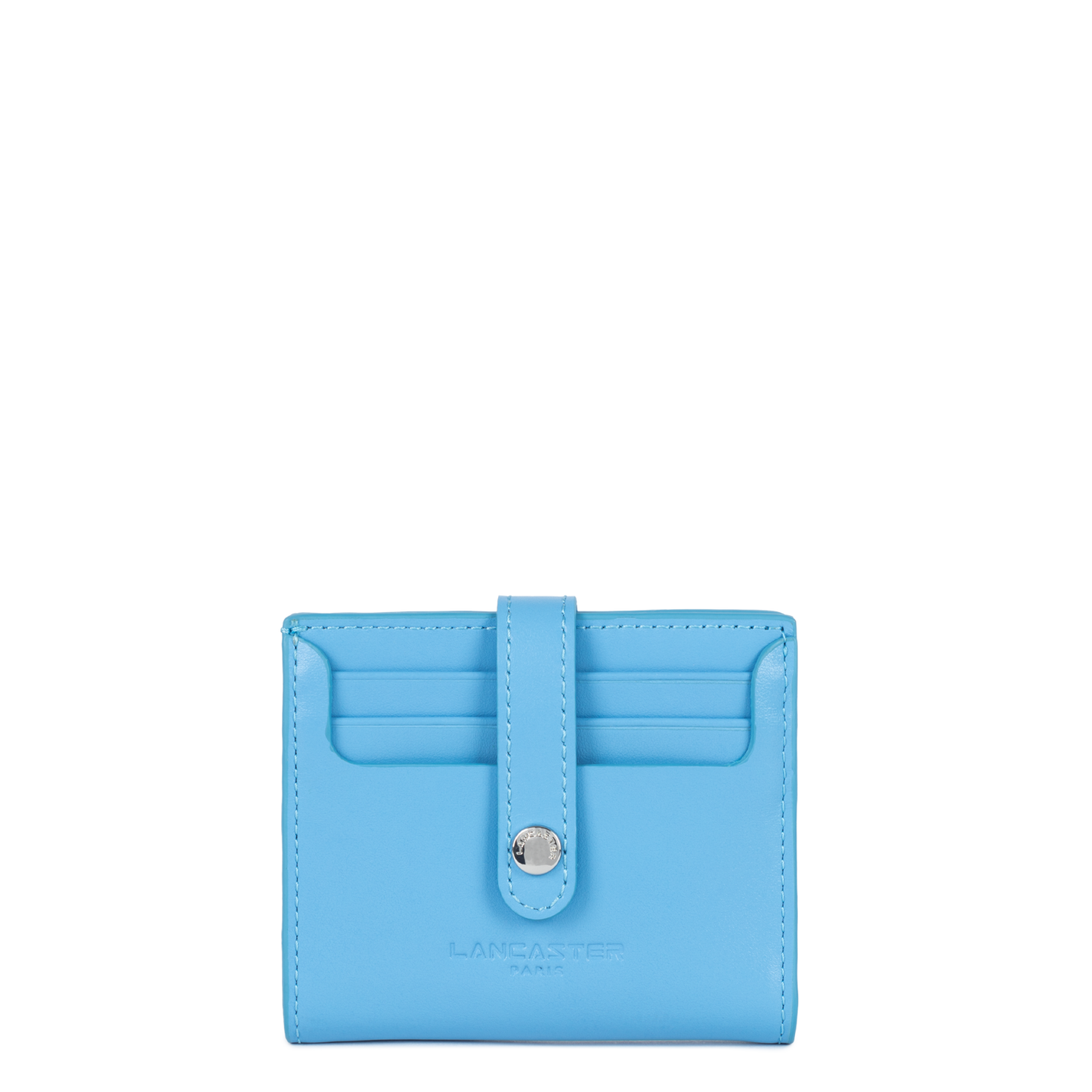 porte-cartes - paris pm #couleur_bleu-atoll