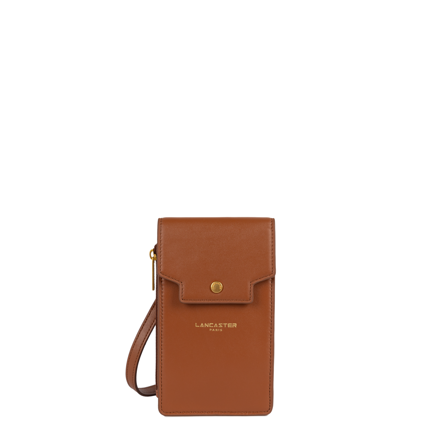 pochette smartphone - donna grace #couleur_camel-fonc