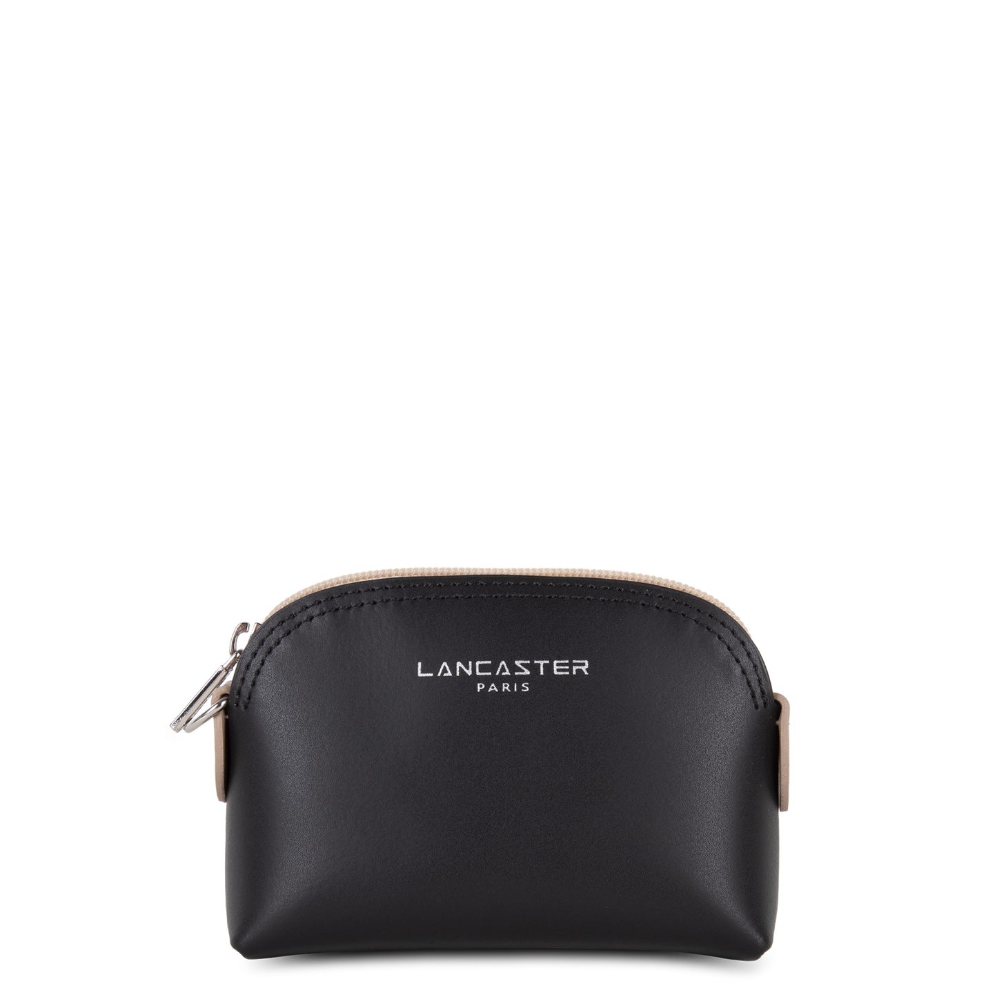 porte-monnaie - smooth #couleur_noir-nude-clair-nude-fonc