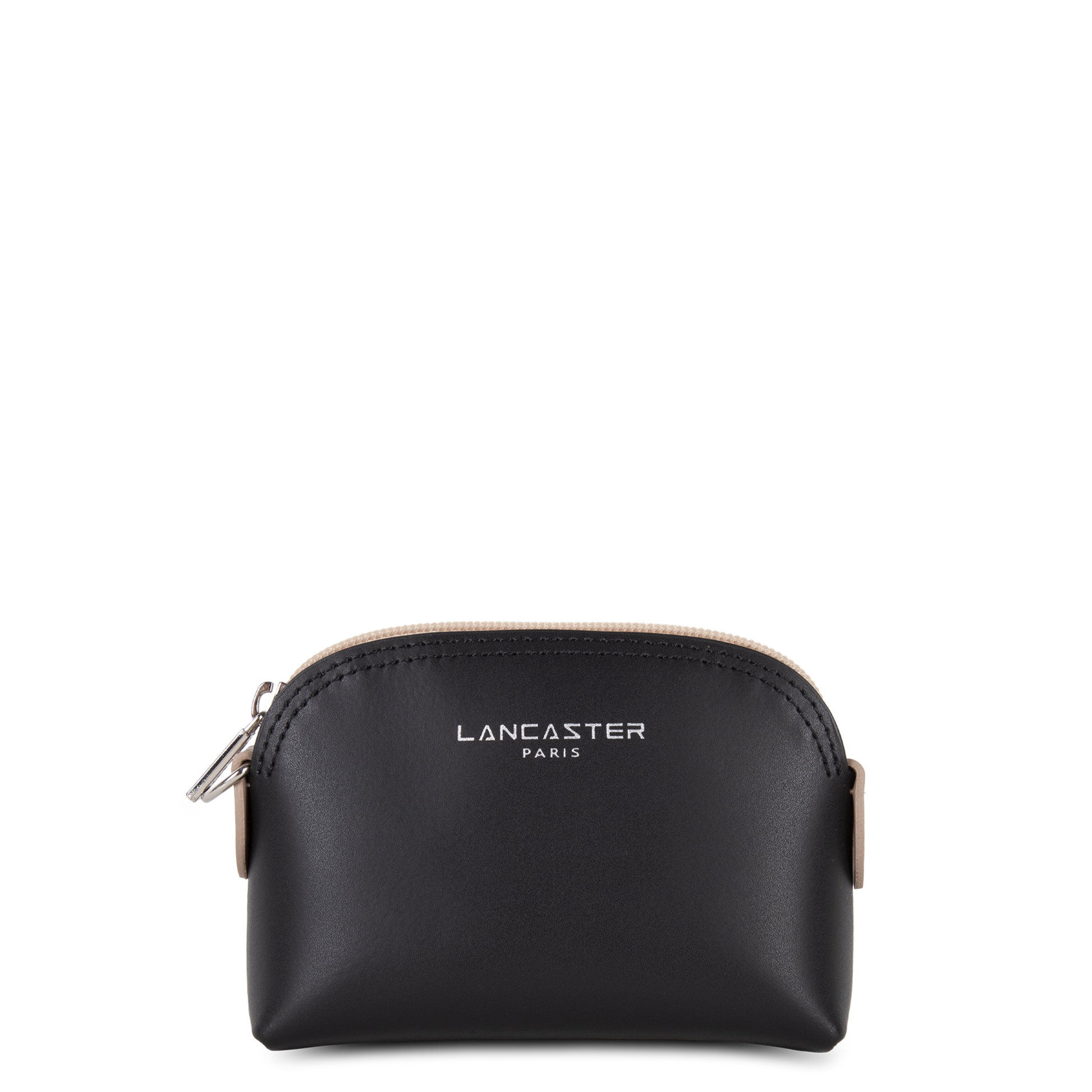 porte-monnaie - smooth #couleur_noir-nude-clair-nude-fonc