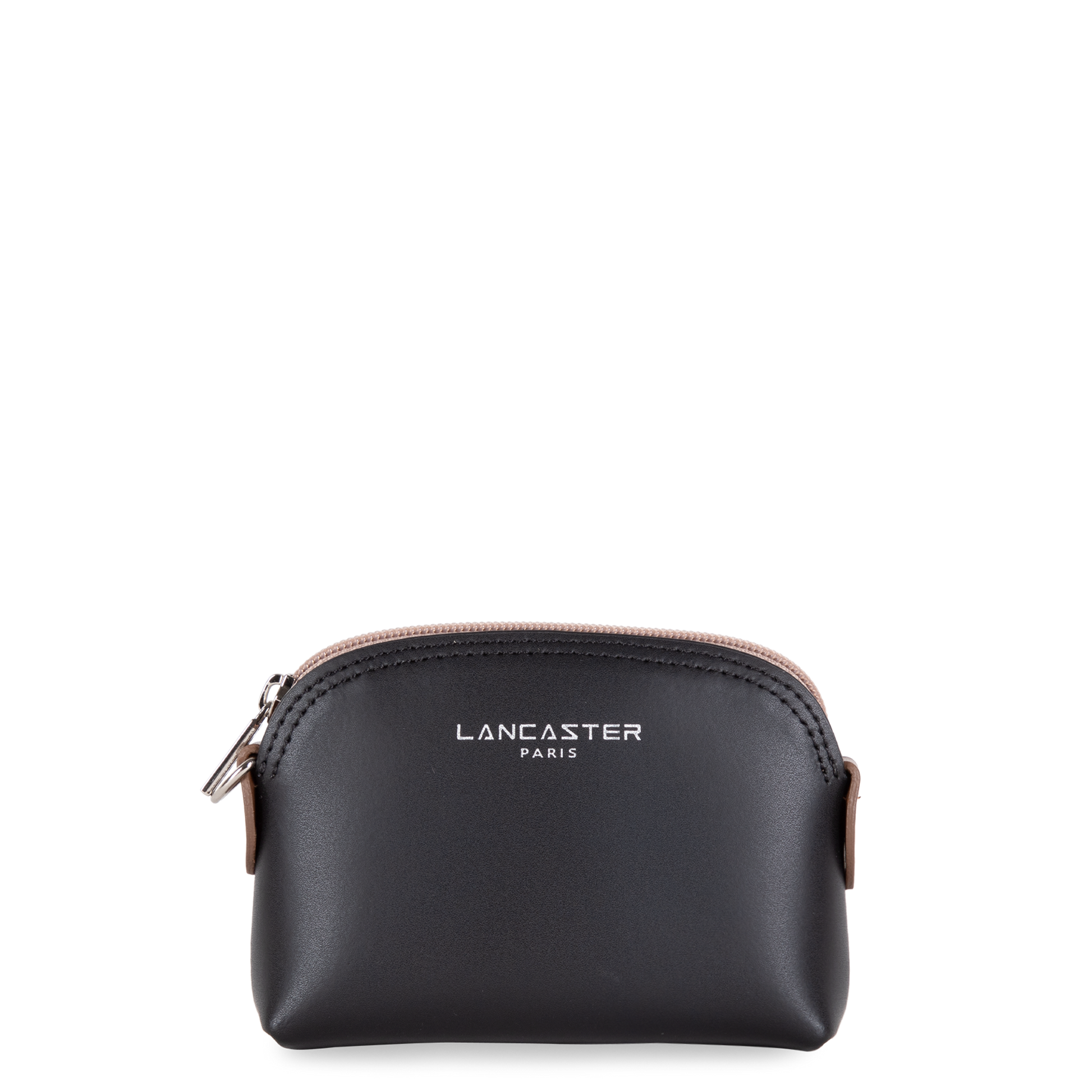 porte-monnaie - smooth #couleur_noir-nude-vison