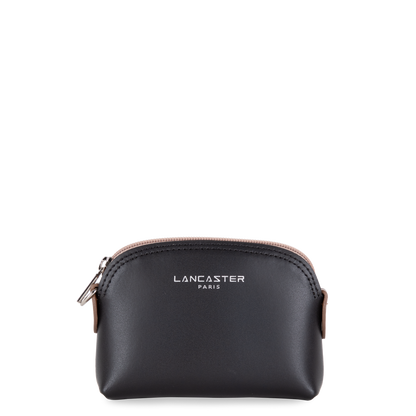 porte-monnaie - smooth #couleur_noir-nude-vison