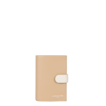 portefeuille - smooth #couleur_beige-ecru