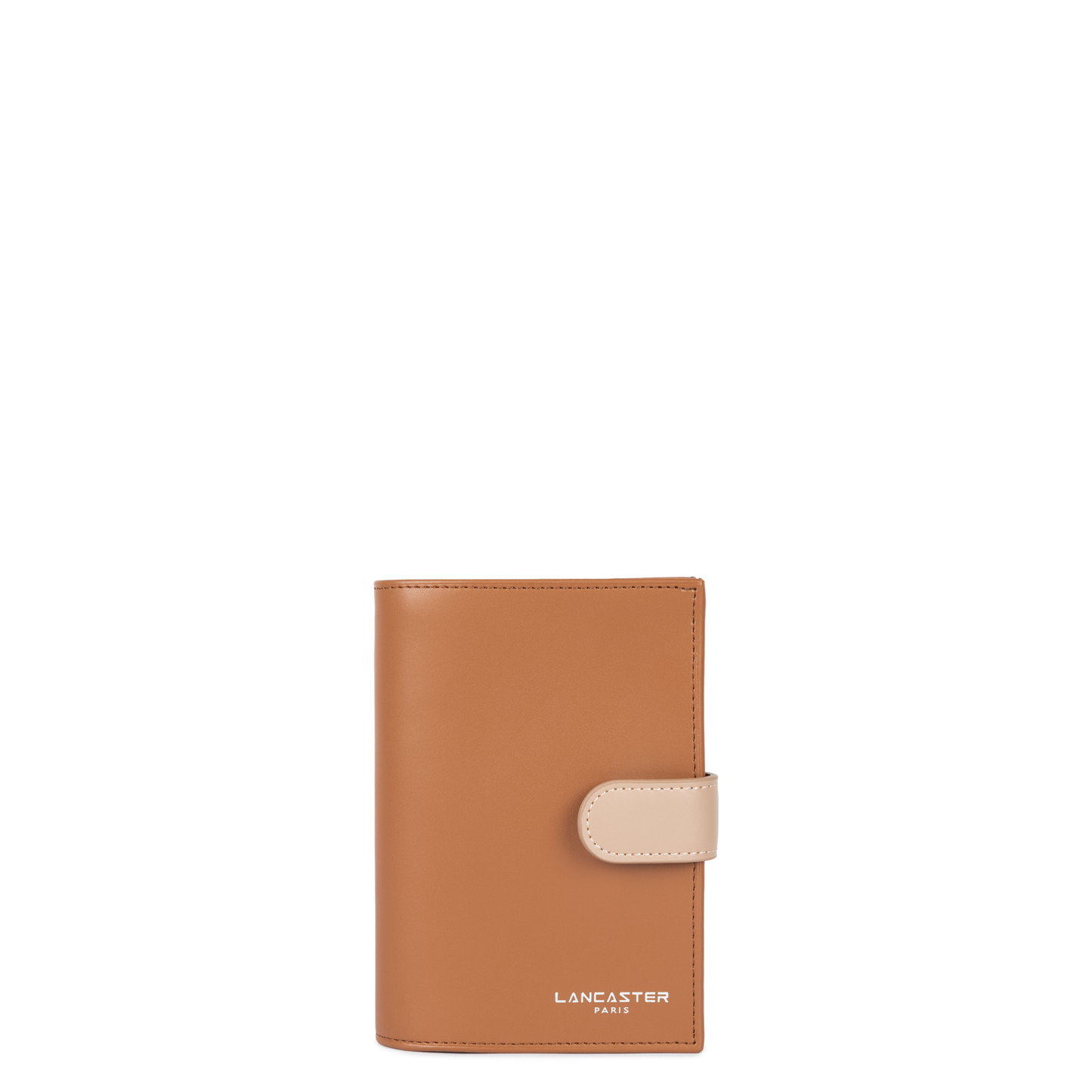 portefeuille - smooth #couleur_camel-nude-fonc