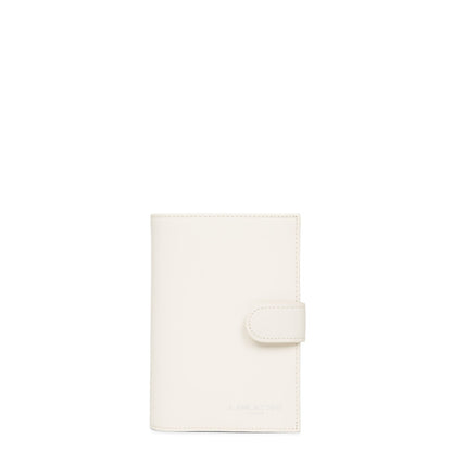 portefeuille - smooth #couleur_ecru