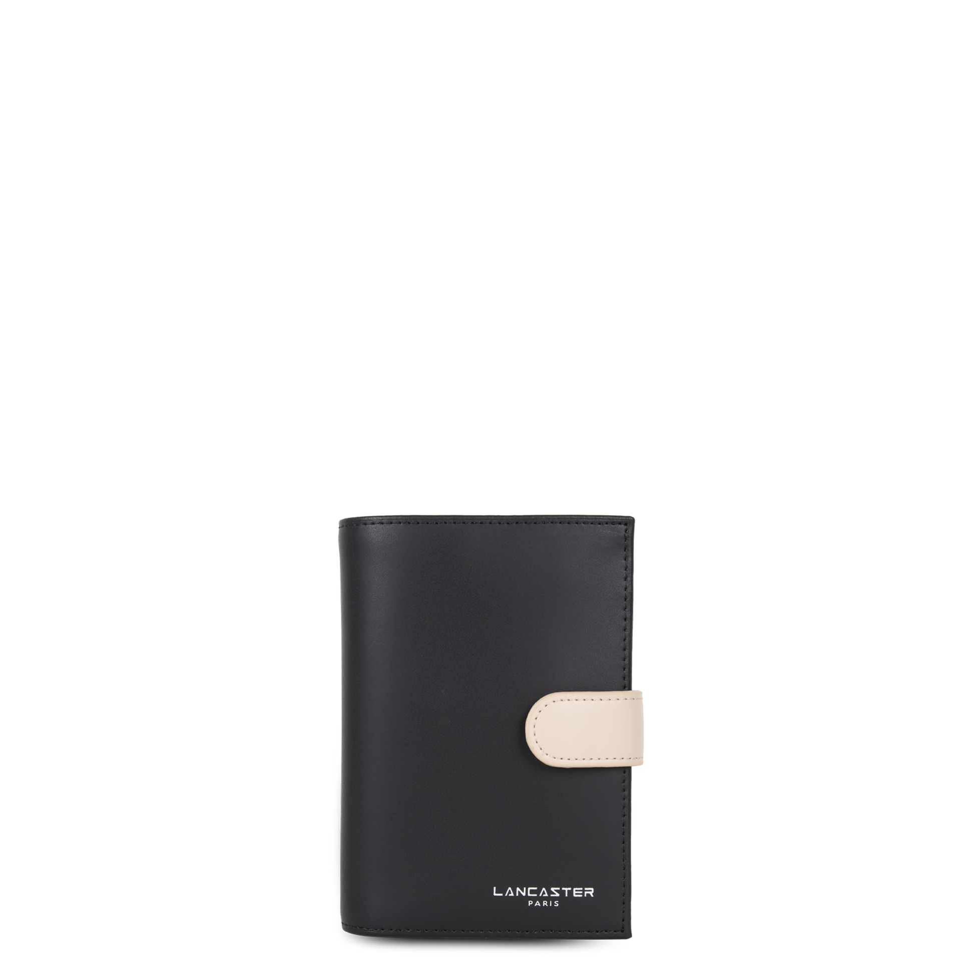 portefeuille - smooth #couleur_noir-nude-clair-nude-fonc