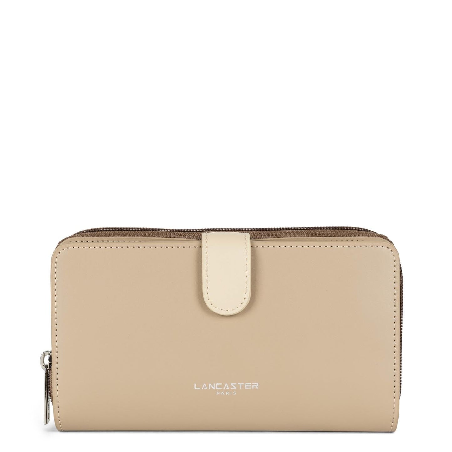 portefeuille compagnon dos à dos - smooth #couleur_nude-nude-clair-vison