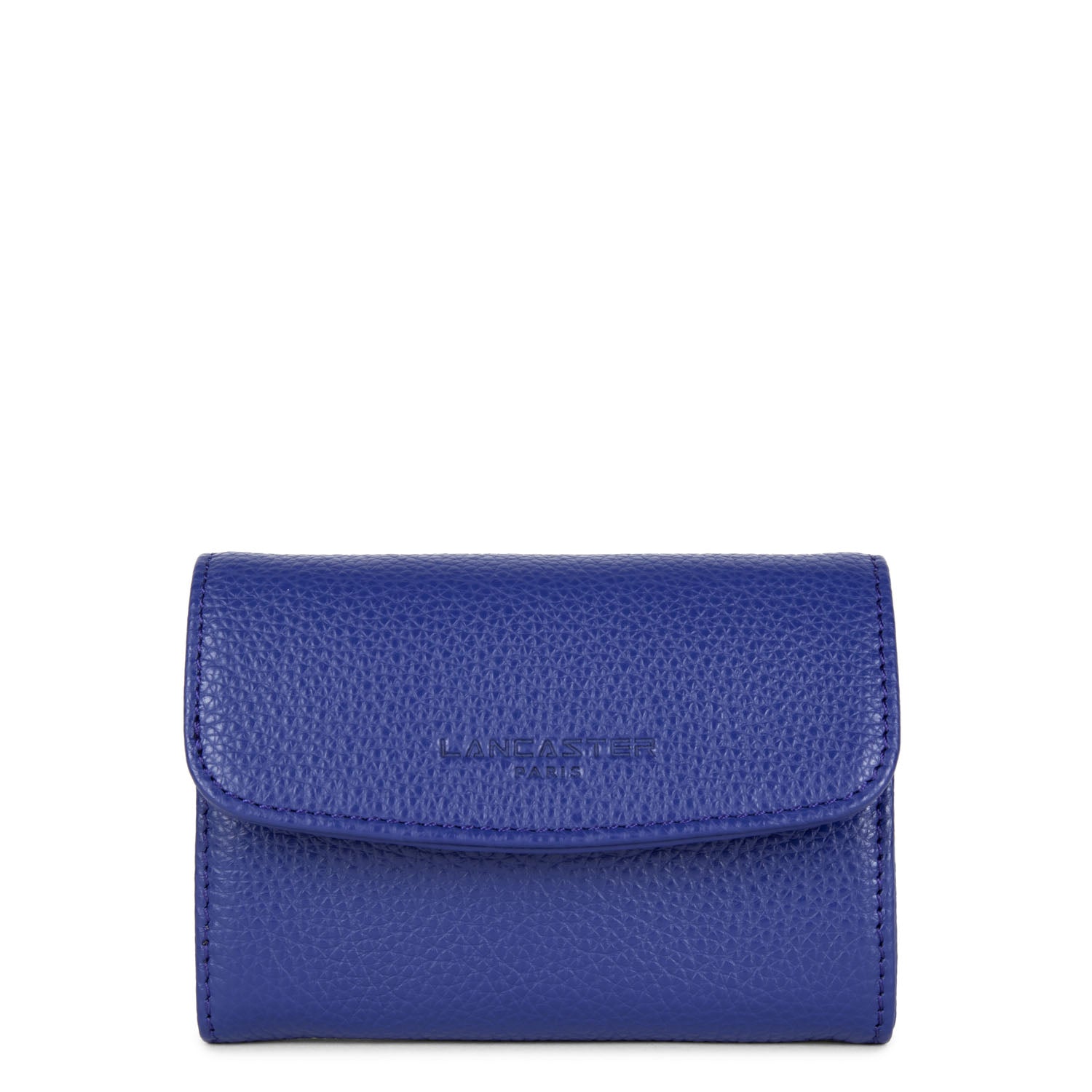 portefeuille - foulonné pm #couleur_bleu-lectrique