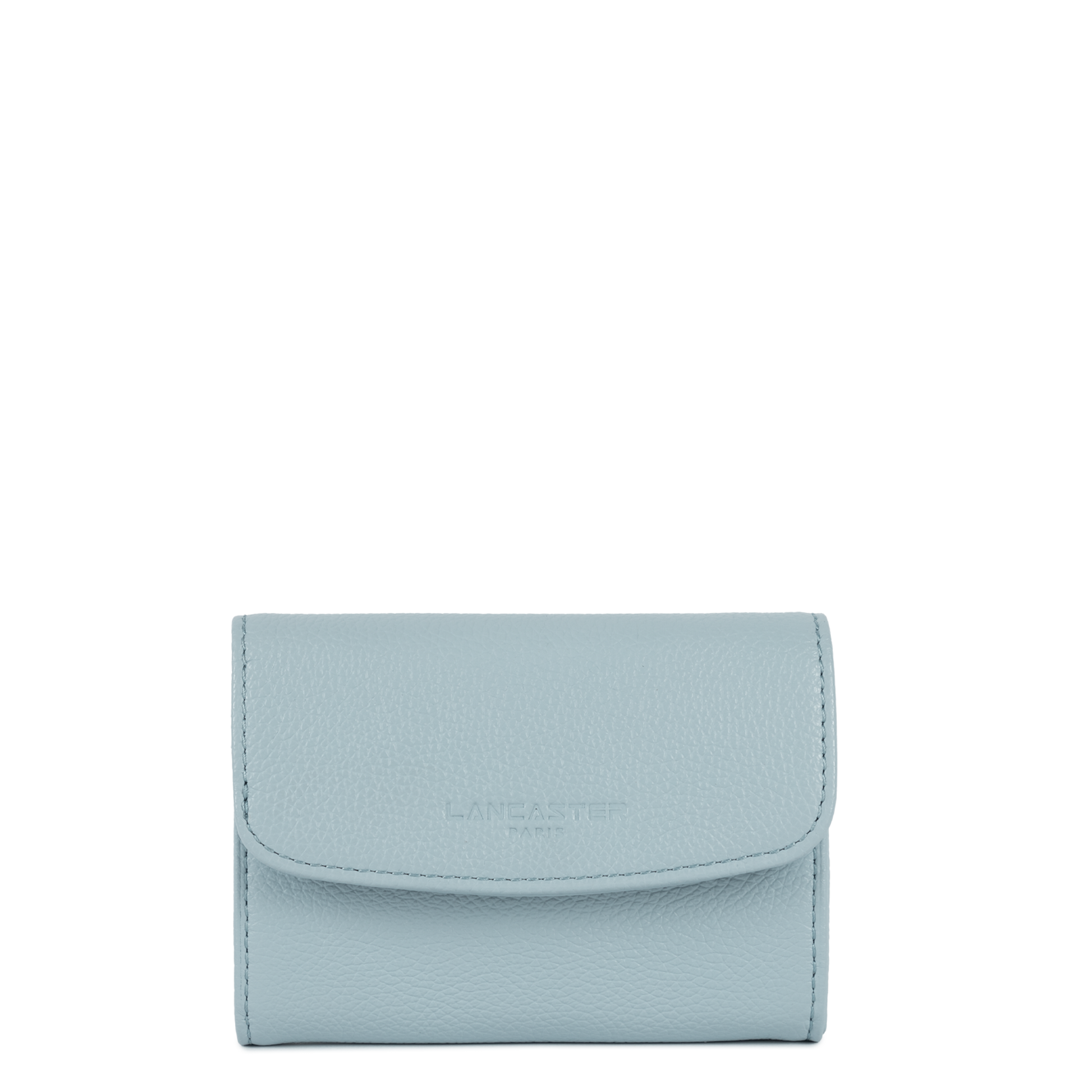 portefeuille - foulonné pm #couleur_bleu-fum