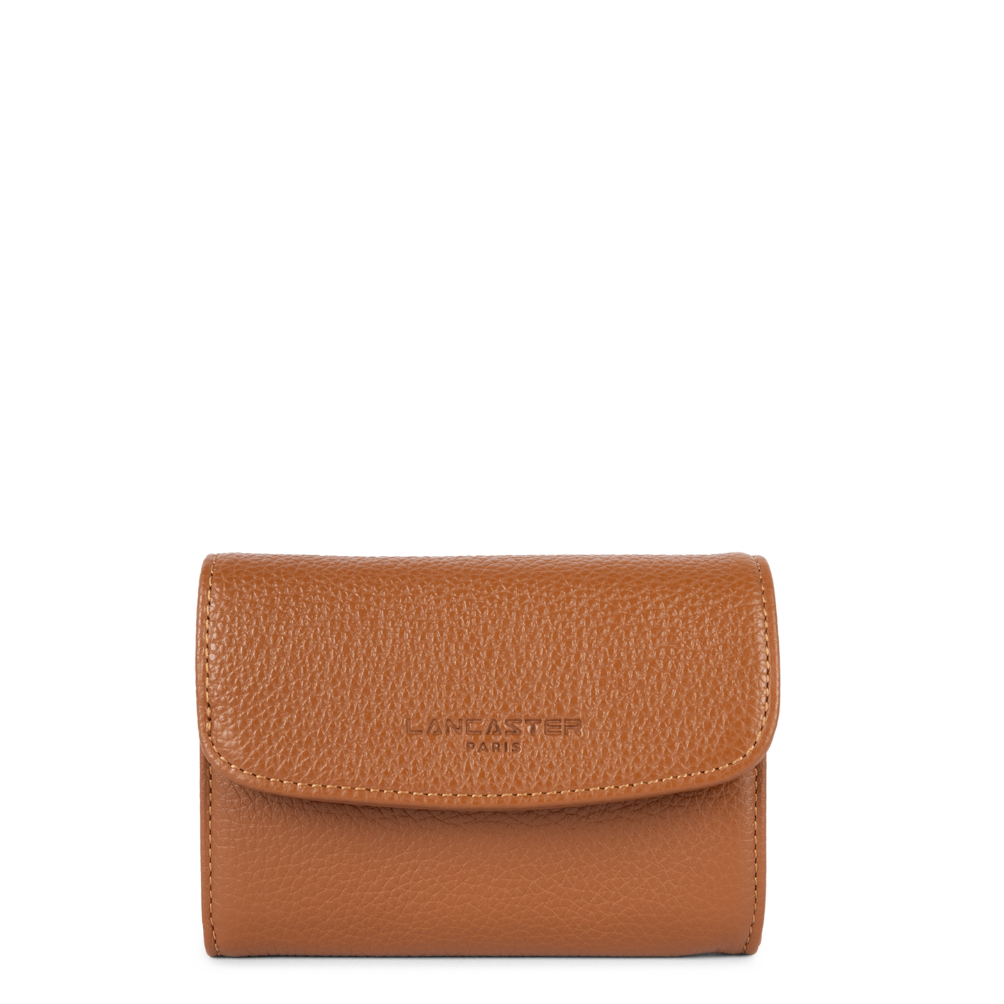 portefeuille - foulonné pm #couleur_caramel