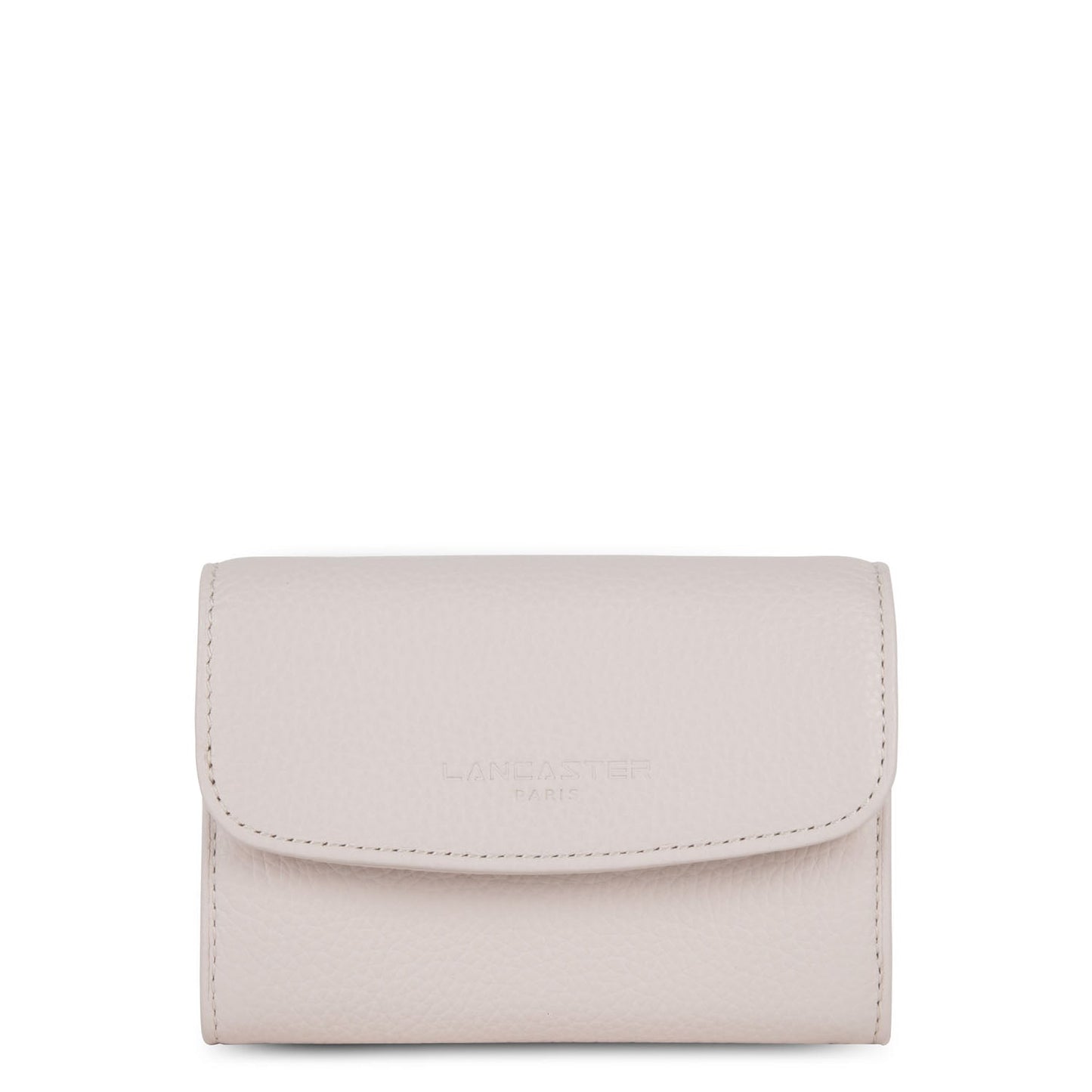 portefeuille - foulonné pm #couleur_ecru