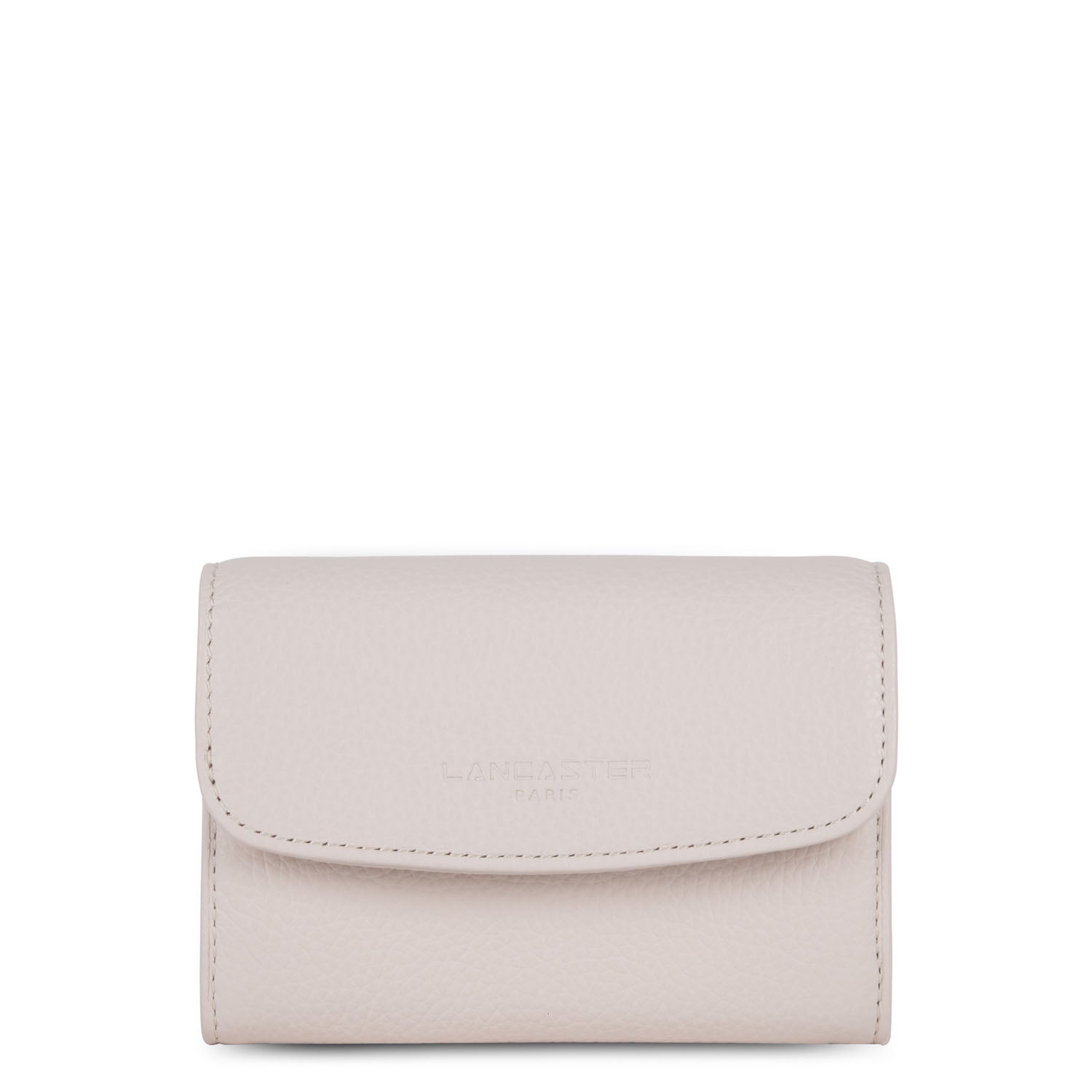 portefeuille - foulonné pm #couleur_ecru