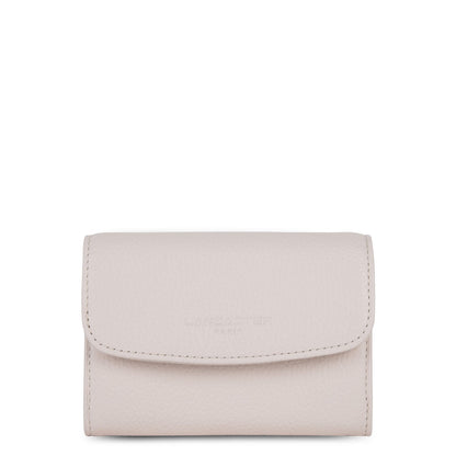 portefeuille - foulonné pm #couleur_ecru