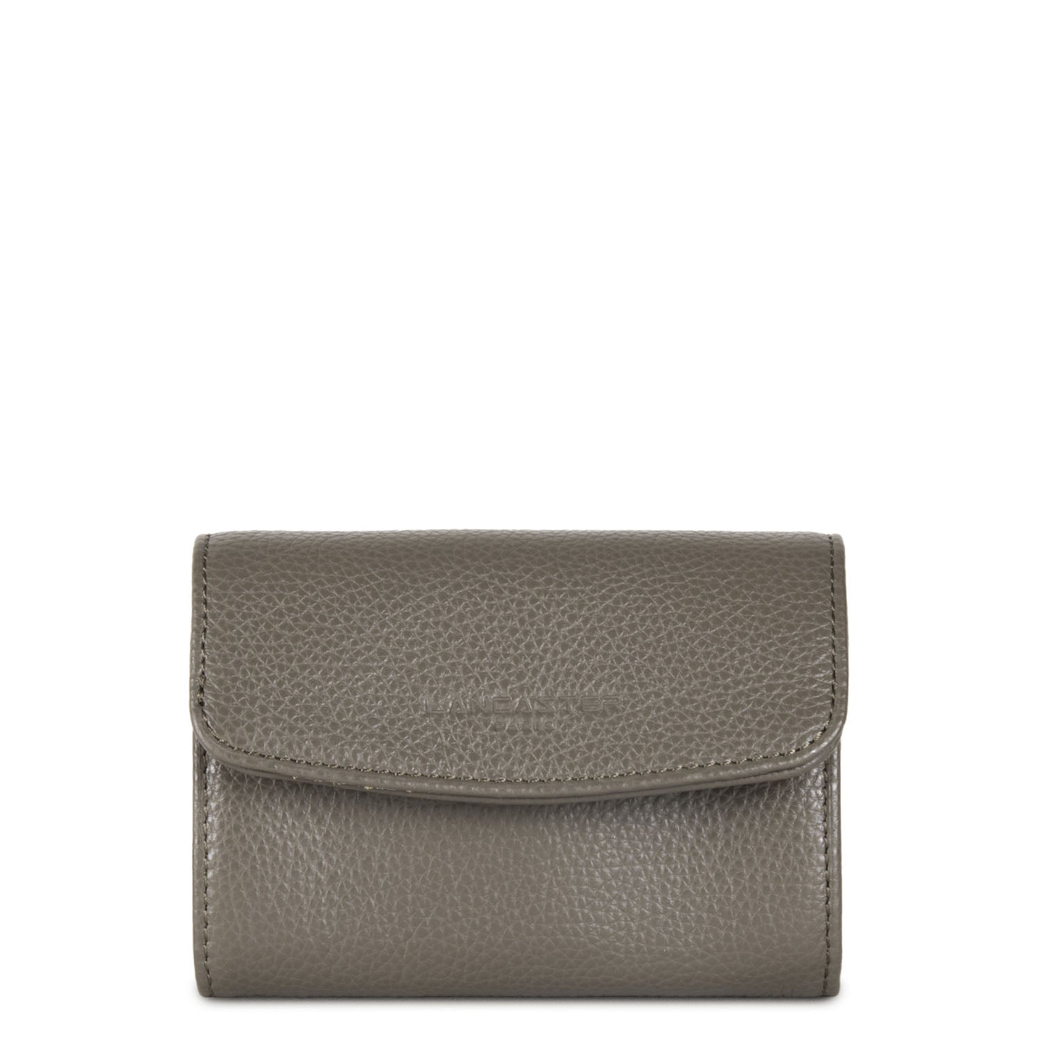 portefeuille - foulonné pm #couleur_gris