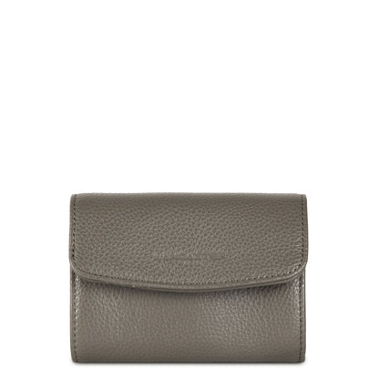portefeuille - foulonné pm #couleur_gris